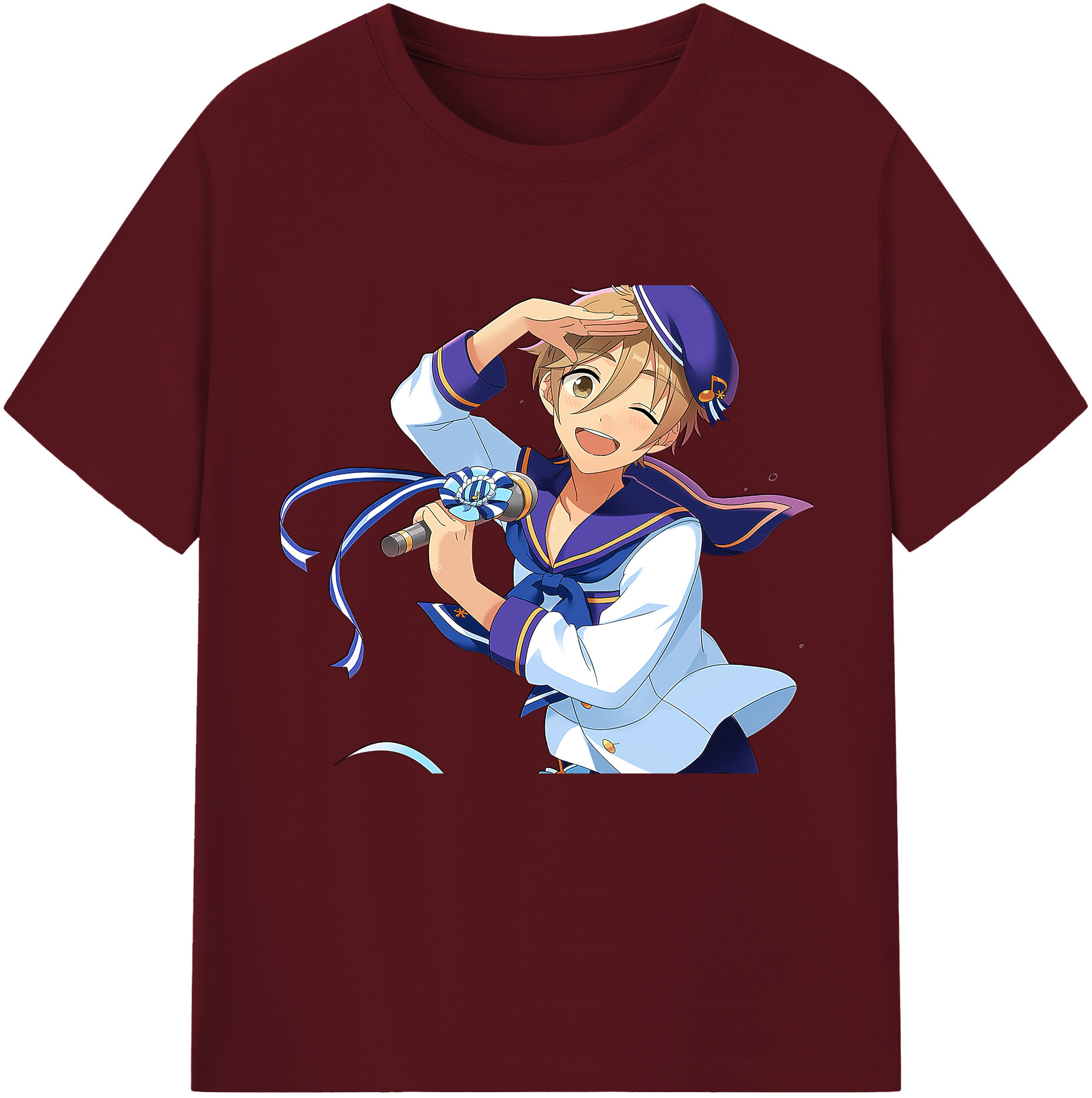 （画像用） あんさんぶるスターズ! Ensemble Stars 綿100％半袖Tシャツ（フロントプリント）